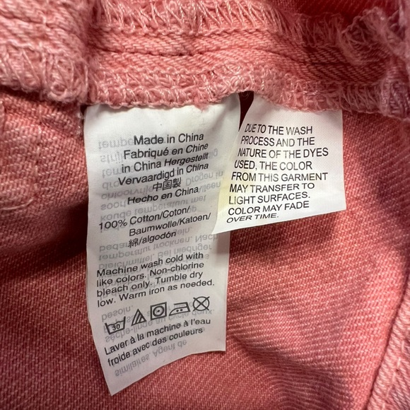 Madewell Coral Mini Skirt with Front Patch Pockets - Picture 6 of 6